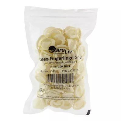 FINGERLING Lateks OP Suurus 3, 100 tk