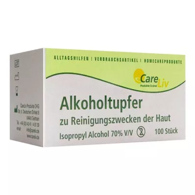 ALKOHOLTUPFER 3x6 cm steriili, 100 kpl ALKOHOLTUPFER 3x6 cm steriili, 100 kpl