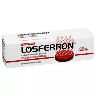 LÖSFERRON Poreilevat tabletit, 20 kpl LÖSFERRON Poreilevat tabletit, 20 kpl