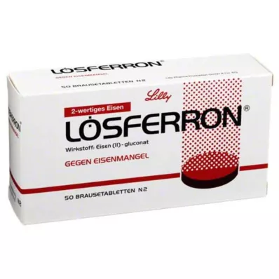 LÖSFERRON Poreilevat tabletit, 50 kpl LÖSFERRON Poreilevat tabletit, 50 kpl