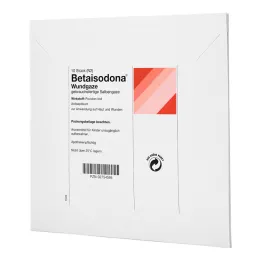BETAISODONA Haavaharso 10x10 cm, 10 kpl