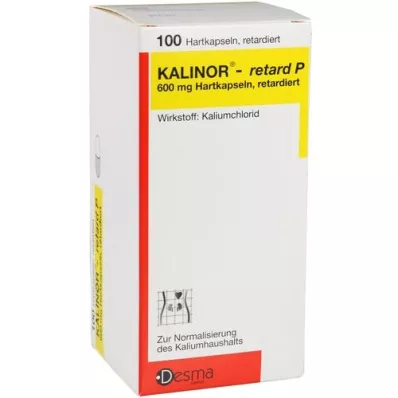 KALINOR retard P 600 mg kovat kapselit, 100 kpl