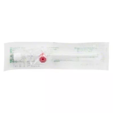 VASOFIX Ruskea putki 20 G 33 mm vaaleanpunainen, 1 kpl