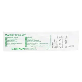 VASOFIX Ruskea putki 18 G 45 mm vihreä, 1 kpl