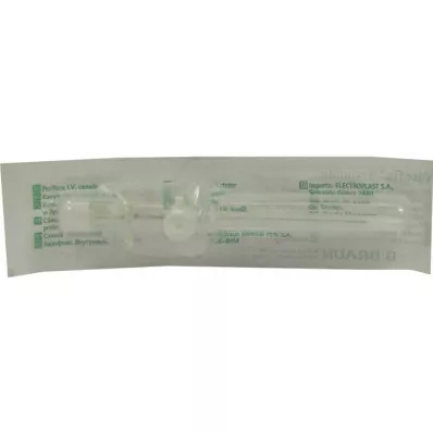 VASOFIX Ruskea putki 17 G 45 mm valkoinen, 1 kpl