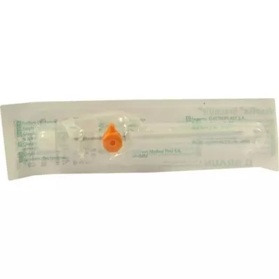 VASOFIX Ruskea putki 14 G 50 mm oranssi, 1 kpl