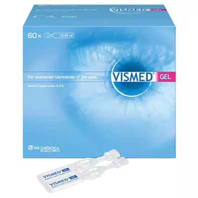 VISMED GEL Kertakäyttöannokset, 60X0,45 ml