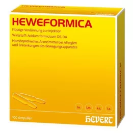 HEWEFORMICA Ampullit, 100 kpl