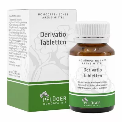 DERIVATIO Tabletit, 200 kpl DERIVATIO Tabletit, 200 kpl