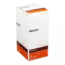 MELOLIN 10x10 cm haavasiteet steriilit, 100 kpl