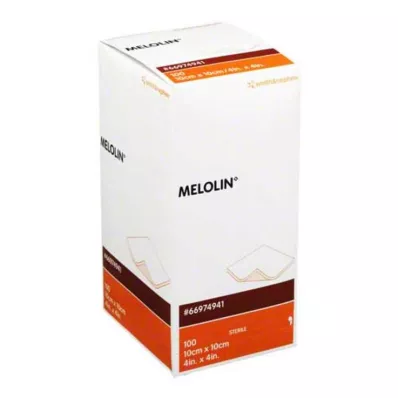 MELOLIN 10x10 cm haavasiteet steriilit, 100 kpl MELOLIN 10x10 cm haavasiteet steriilit, 100 kpl
