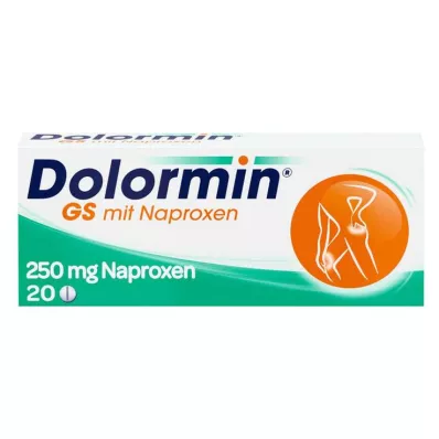 DOLORMIN GS Naprokseenitablettien kanssa, 20 kpl DOLORMIN GS Naprokseenitablettien kanssa, 20 kpl