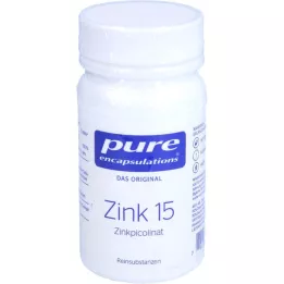 PURE ENCAPSULATIONS Sinkki 15 sinkkipikolinaattikapselit, 60 kapselia