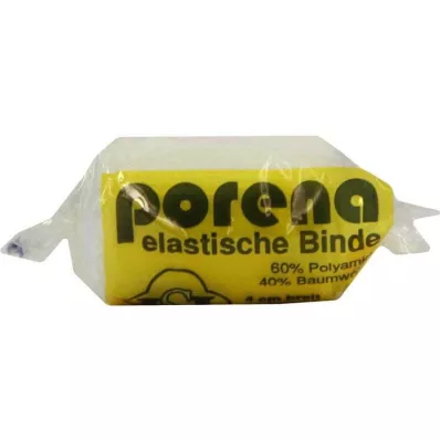PORENA joustava sideharsoside 4 cm valkoinen sellon kanssa, 1 kpl
