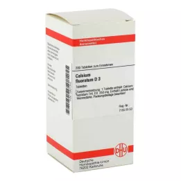 CALCIUM FLUORATUM D 3 tablettia, 200 kpl