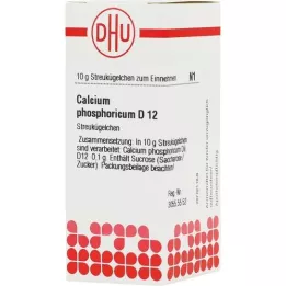 CALCIUM PHOSPHORICUM D 12 palloa, 10 g