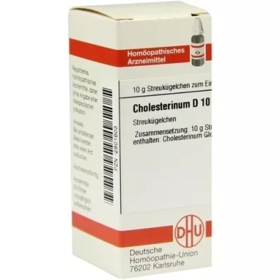 CHOLESTERINUM D 10 palloa, 10 g
