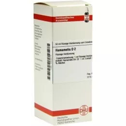 HAMAMELIS D 2 Laimennus, 50 ml