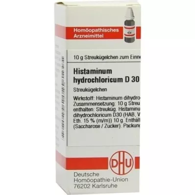 HISTAMINUM hydrochloricum D 30 palloa, 10 g