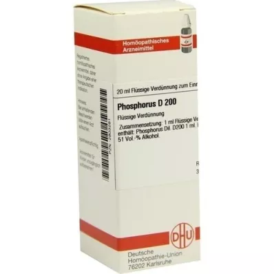 PHOSPHORUS D 200 -laimennus, 20 ml