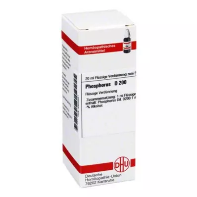 PHOSPHORUS D 200 -laimennus, 20 ml