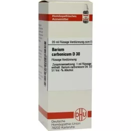 BARIUM CARBONICUM D 30 Laimennus, 20 ml