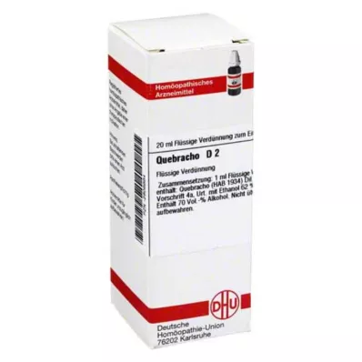 QUEBRACHO D 2 Laimennus, 20 ml QUEBRACHO D 2 Laimennus, 20 ml