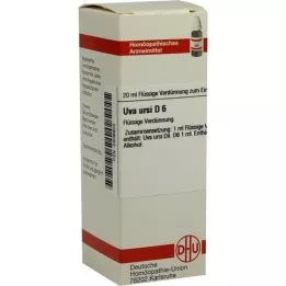 UVA URSI D 6 Laimennus, 20 ml