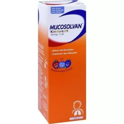 MUCOSOLVAN Lasten mehu 30 mg/5 ml, 250 ml