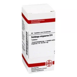 SOLIDAGO VIRGAUREA D 6 tablettia, 80 kpl