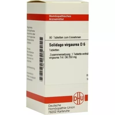SOLIDAGO VIRGAUREA D 6 tablettia, 80 kpl