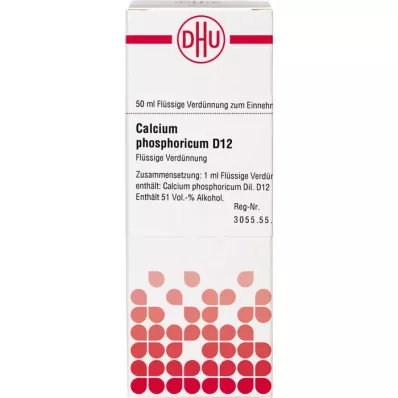 CALCIUM PHOSPHORICUM D 12 Laimennus, 50 ml