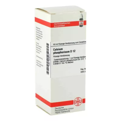 CALCIUM PHOSPHORICUM D 12 Laimennus, 50 ml