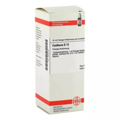 CANTHARIS D 12 Laimennus, 50 ml