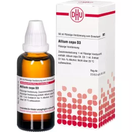 ALLIUM CEPA D 3 Laimennus, 50 ml