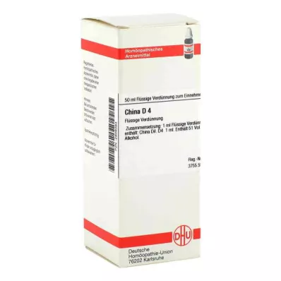 CHINA D 4 -laimennus, 50 ml