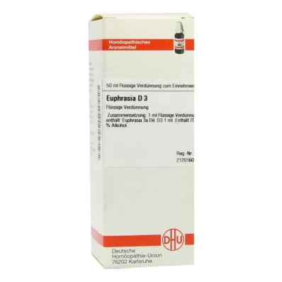 EUPHRASIA D 3 Laimennus, 50 ml EUPHRASIA D 3 Laimennus, 50 ml