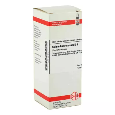 KALIUM BICHROMICUM D 4 -laimennus, 50 ml