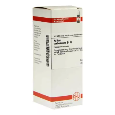 KALIUM CARBONICUM D 12 Laimennus, 50 ml