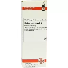 KALIUM CHLORATUM D 6 Laimennus, 50 ml