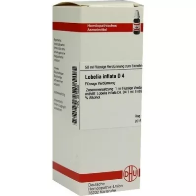 LOBELIA INFLATA D 4 -laimennus, 50 ml