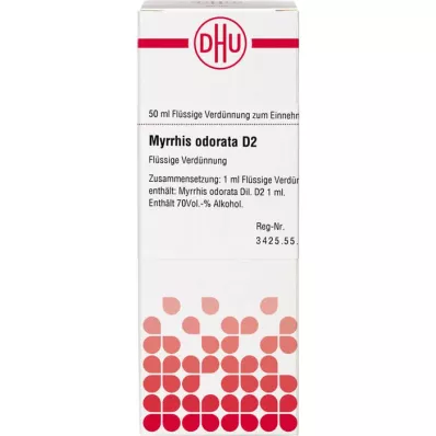 MYRRHIS odorata D 2 Laimennus, 50 ml