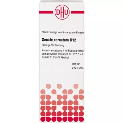 SECALE CORNUTUM D 12 Laimennus, 50 ml