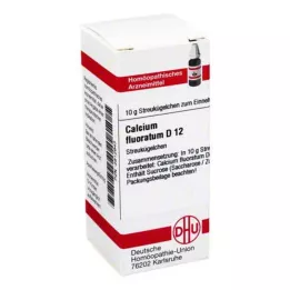 CALCIUM FLUORATUM D 12 palloa, 10 g
