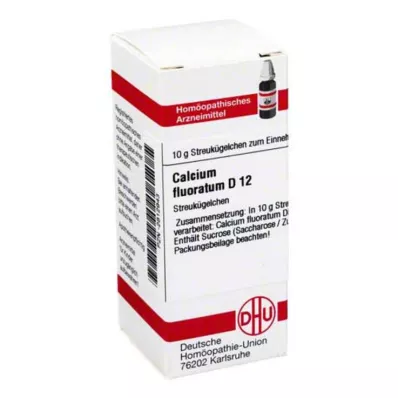 CALCIUM FLUORATUM D 12 palloa, 10 g