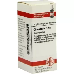 CINNABARIS D 10 palloa, 10 g