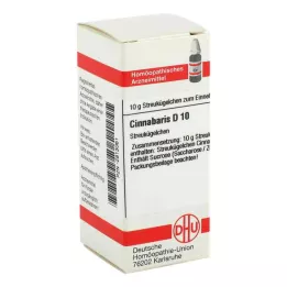 CINNABARIS D 10 palloa, 10 g