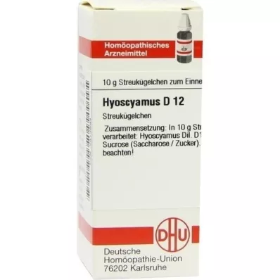 HYOSCYAMUS D 12 palloa, 10 g