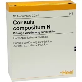 COR SUIS Compositum N -ampullit, 10 kpl
