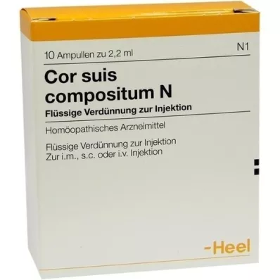 COR SUIS Compositum N -ampullit, 10 kpl